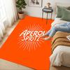 Aperol Spritz Living Room Nonslip Area Rug Soft Carpet For Bedroom Game Playroom Sofa Office Home Decor Doormat Christmas Gift C92620