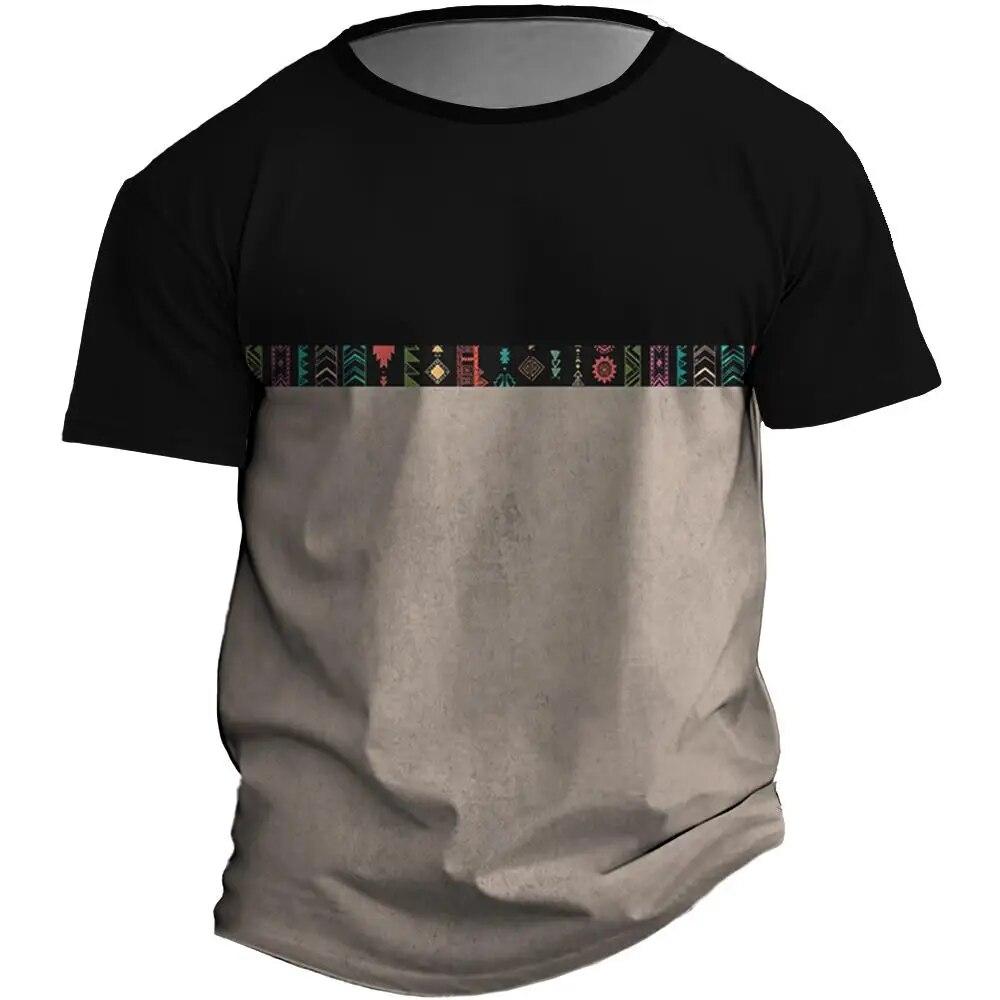 Mens T Shirt Smiley 3d Printed Short Sleeve Tops Summer New Men Fashion Casual Streetwear Mens O Neck Oversized T-Shirt Blouse