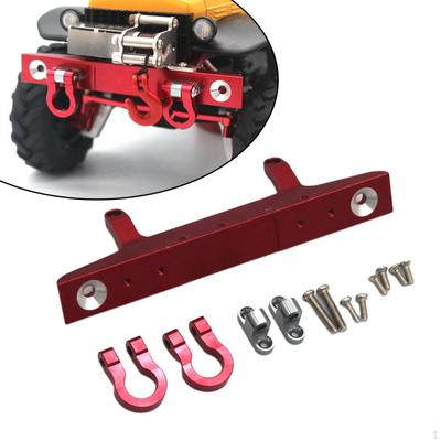 1/24 RC Car Front Replaced Diffuser Protective Cover Durable Metal Crawler Model Vehicle