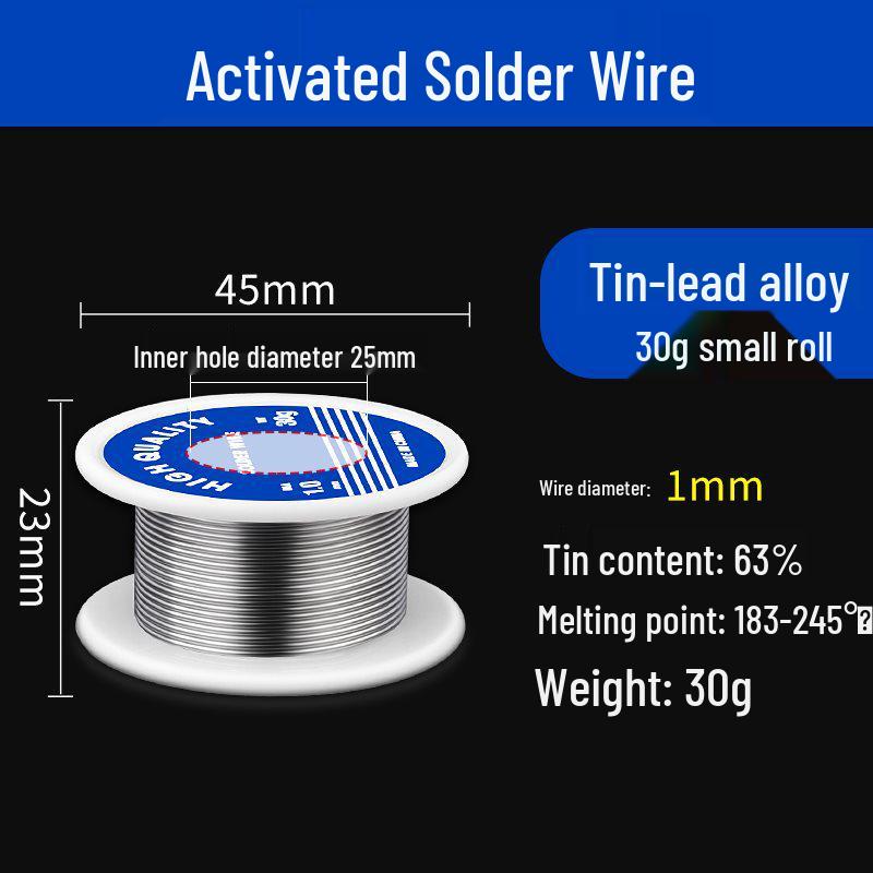 High Purity Lead-Free Rosin Core Solder Wire for Low Temp Welding