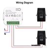 Tuya Smart WiFi Two-Way Electricity Meter with CT Transformer for AC 110/240V