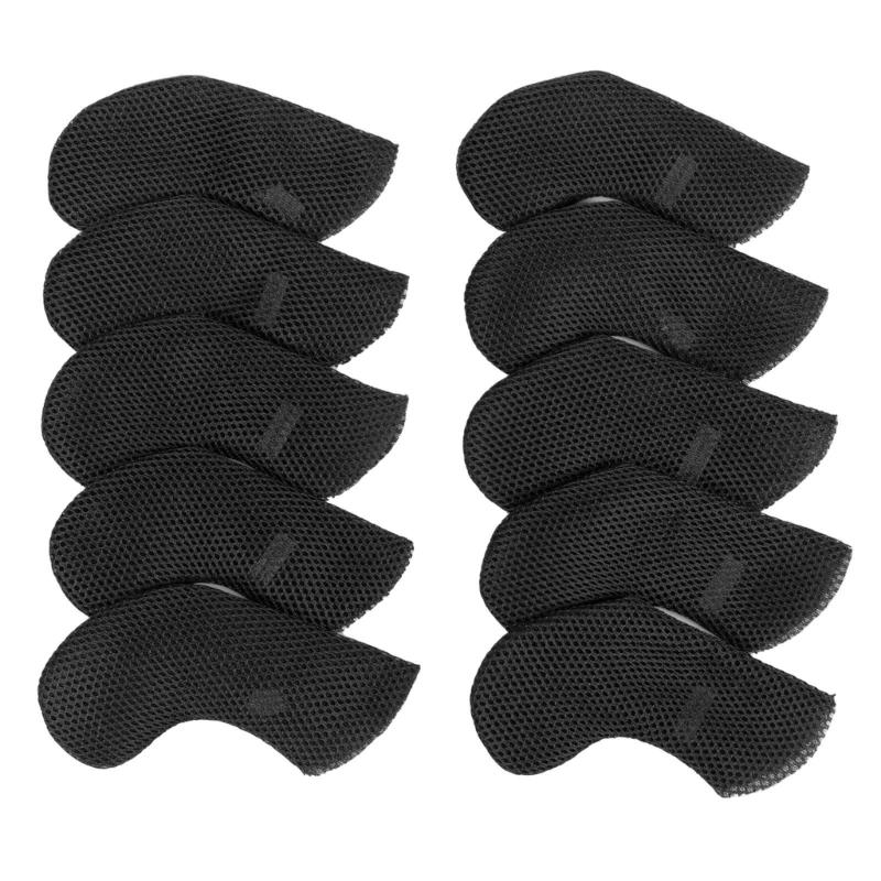 10pack Elastic Golf Club Head Covers Protective Sleeves with Dustproof for Drivers Soft Inner Lining