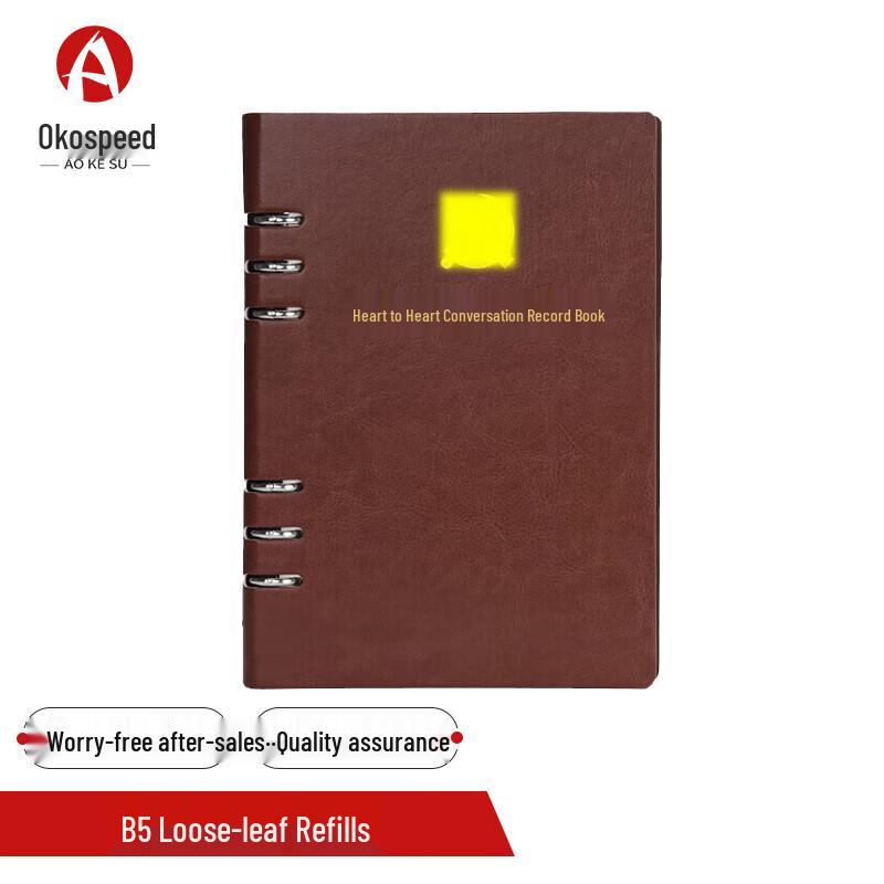 Aokesu Business Meeting Record Notebook