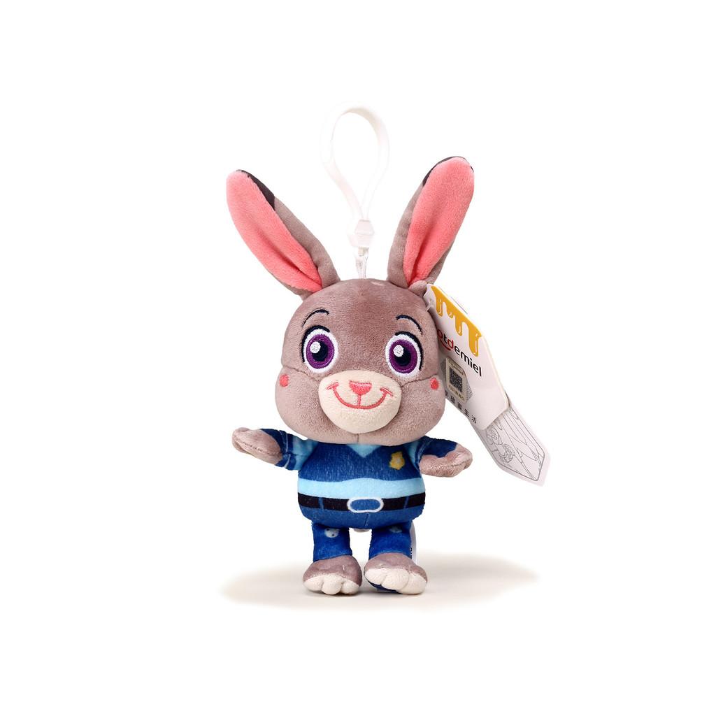 Plyšový přívěsek Zootopia s designem kresleného zvířátka pro dekoraci batohu