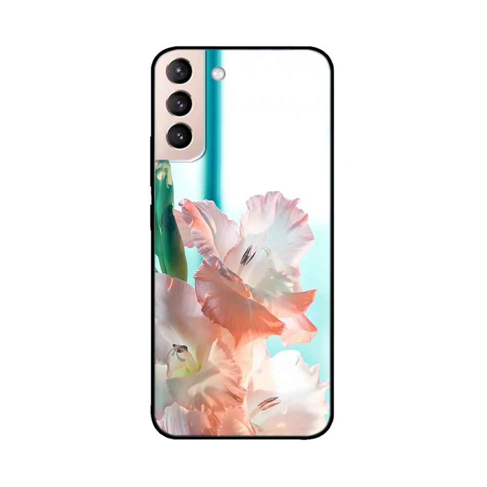 Silicone Case For Samsung Galaxy S21FE Case S21 Ultra 5G Soft TPU Phone Case S21 FE Fundas For Samsung S21 Plus s21+ S 21 Cover