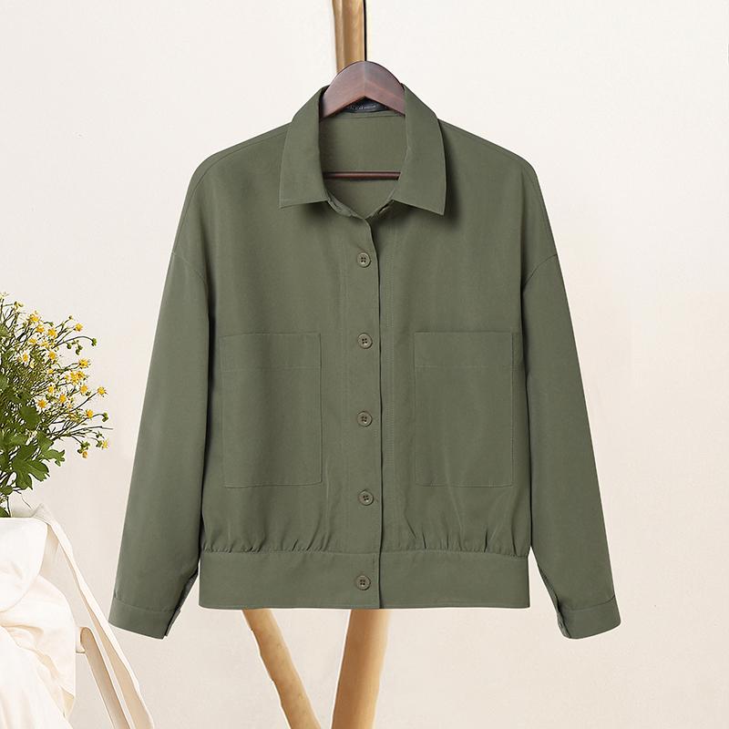 ZANZEA Women Turn Down Collar Loose Casual Long Sleeve Blouse