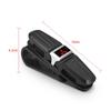 Car Sun Visor Glasses Box Universal Sunglasses Clip Card Ticket For Mitsubishi Lancer L200 Pajero Sport Attrage Mirage Eclipse WZ8