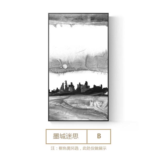 

Ностальгический пейзаж, холст, картина, скандинавский стиль, настенная картина для гостиной, спальни, вход, модный постер и принт 21*30cm