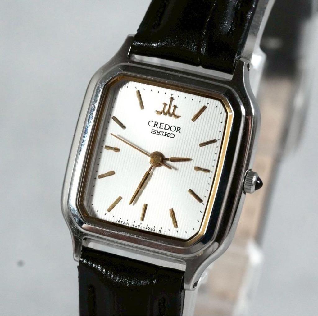 [USED] 255 SEIKO Credor 4J81-5020 Women's Watch, Working