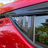 ABS Rear Window Cover Stickers Triangular Shutter Trim Car Accessories For Toyota C-HR CHR 2016 -