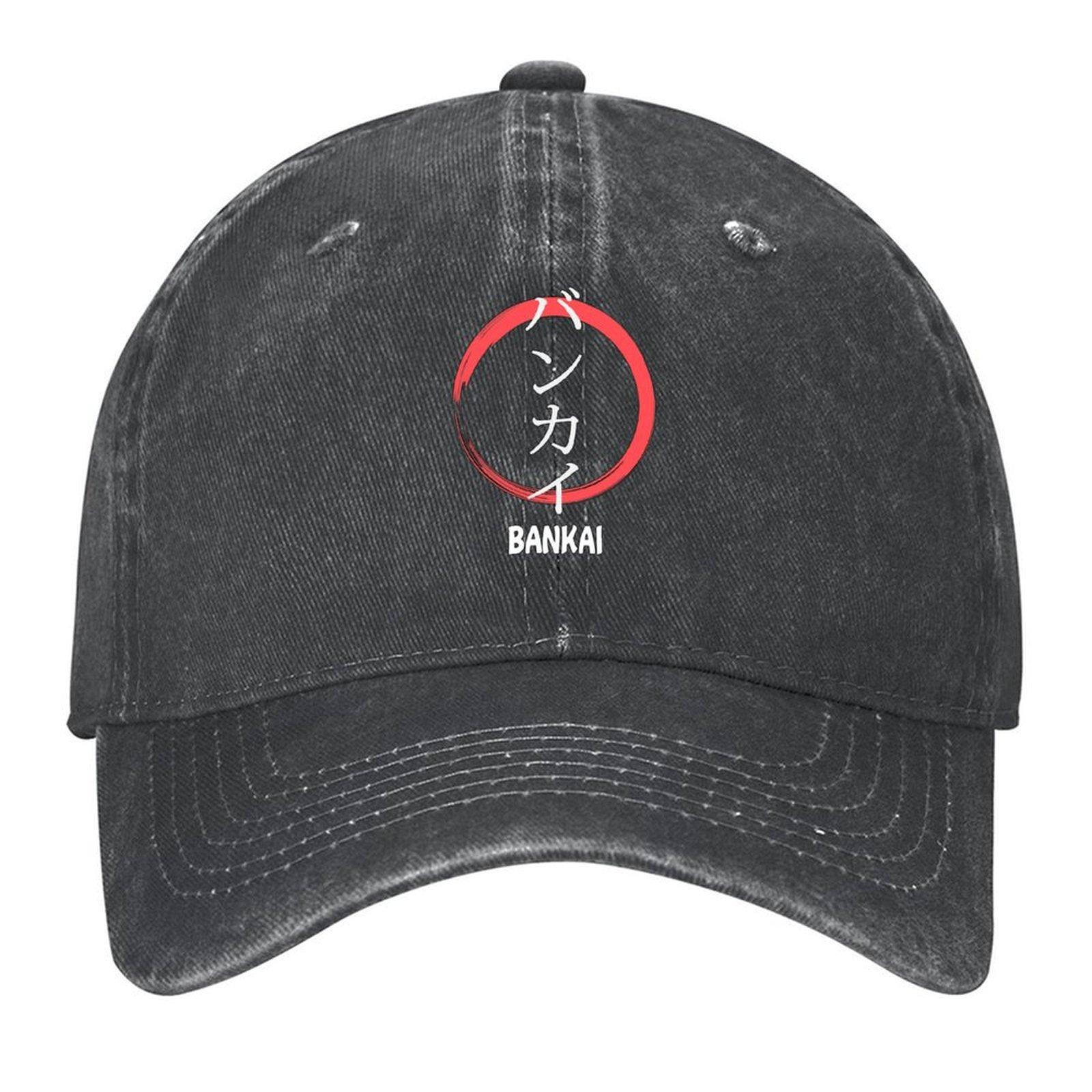 

2026 Bankai Kanji Baseball Cap Dad Hat Hood Hat Man Luxury Streetwear Women s Beach Men s