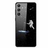 Tempered Glass Phone Cases for Samsung A16 Cases Space Print Hard Back Covers for Samsung Galaxy A16 4G 5G Shells Coque A16 2024