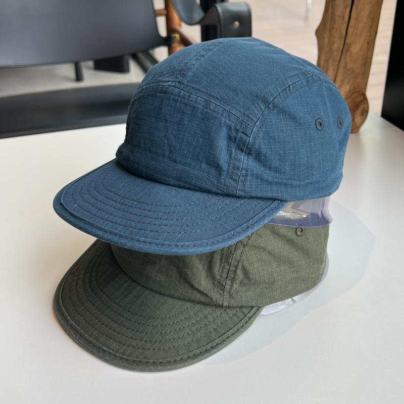 Berretto Giapponese a Visiera Corta Monocolore Asciugatura Rapida Lavato Uomo Donna Nuovo Traspirante Street Morbido Top Berretto da Baseball a Visiera Corta