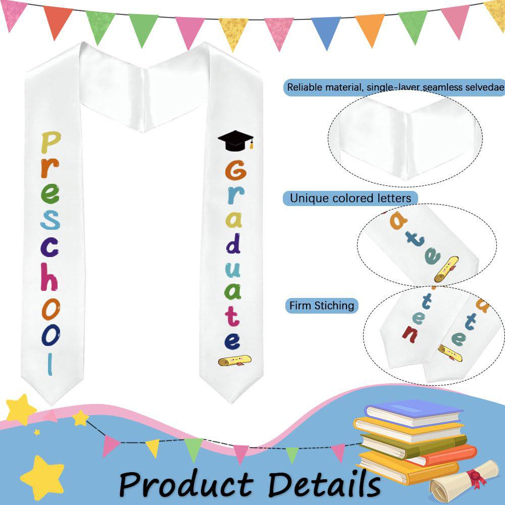 Kindergarten & Bachelor Graduation Honor Shawls and Sashes