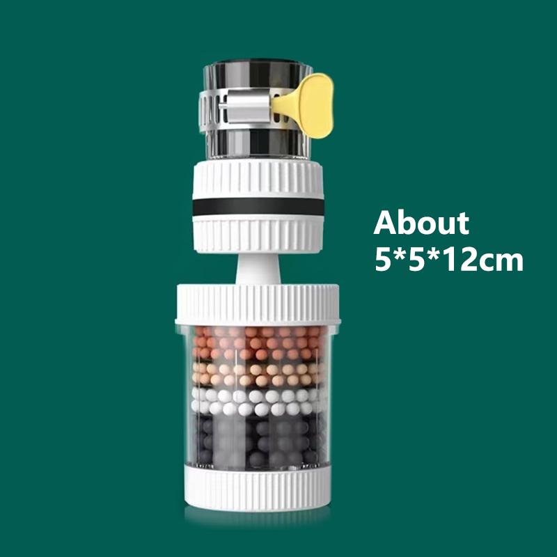 360° Rotation Water Faucet Filter Household Kitchen Faucet Mini Tap Water Clean Purifier Carbon Filter Filtration Cartridge