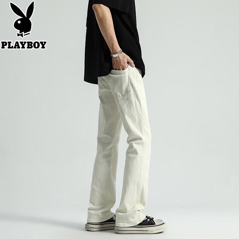 PLAYBOY Men's American Style Flared Jeans