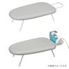 OHM Electric Ironing Board, Steam Ironing Board, Aluminum Coated, Foldable, with Iron Stand, KAJ-IDT60BS (08-3297)