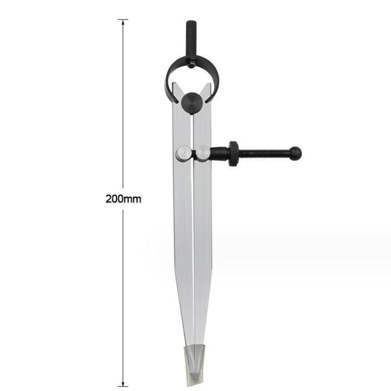 Quick Adjustment of Leather Spacing Gauge, Metal Drawing Gauge, Edge Marker, Edge Press, Leather Art Marking Tool