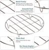 6/7/8 Inch Round Cooling Rack Stainless Steel Cooking Steaming Roasting Rack For Oven Pot Air Fryer Pressure Cooker Cake Pan