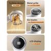Electric Lint Remover Portable Clothes Fuzz Pellet Shaver LED Display Lint Shaver Hair Balls Fuzz Remover Household Lint Remover