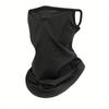 Outdoor Cycling Windproof Dust Mask Windproof Printed Bandana Ice Silk Dustproof Sunscreen Hanging Ear Hood Triangle Scarf