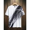 Fashion Splash Ink Graphic Printed T-shirt Clothing Large Size Short Sleeve T-shirts Top 2026 New Daily Casual Men's T Shirt