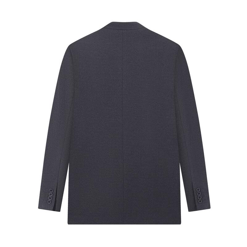 SEVEN Men's New Chinese Style Wool Blend Casual Blazer