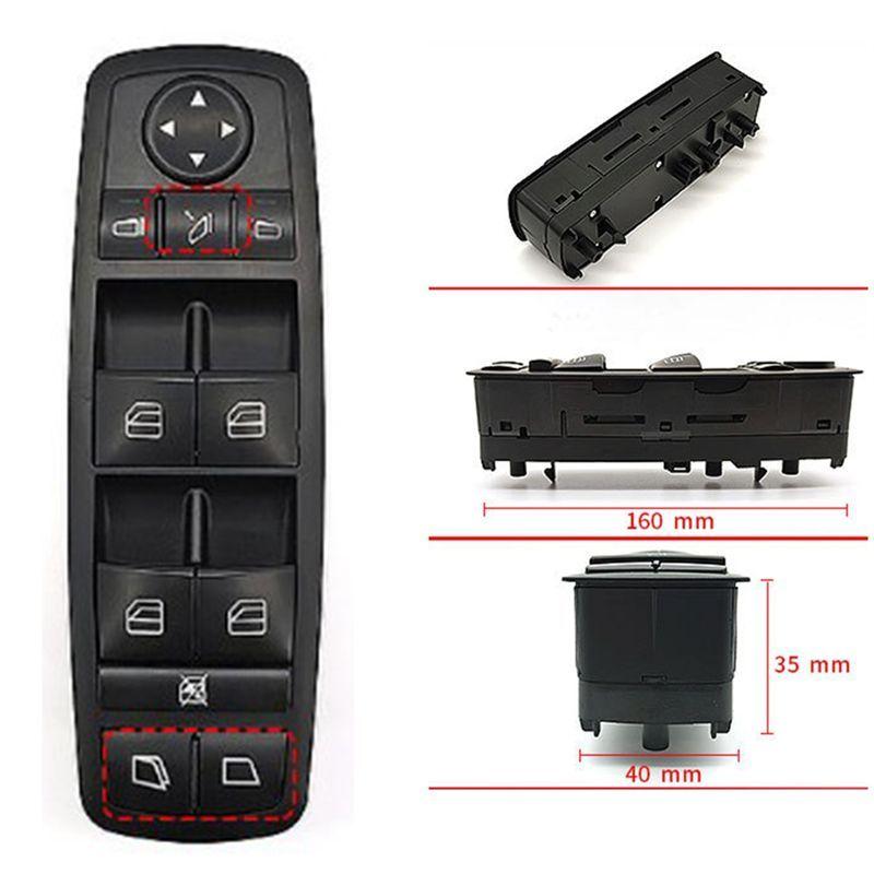 Authentic Car Electric Window Control Panel Switch Electric Power Master Switch High Version For Mercedes Benz W251 W164 2518200