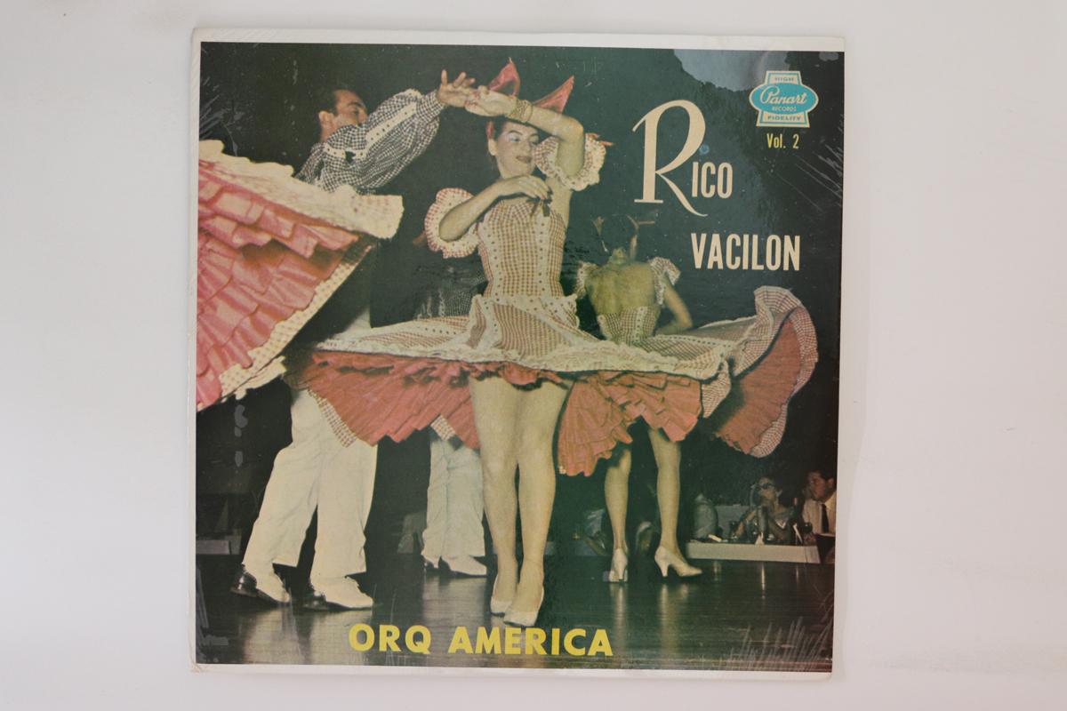 

LP Record ORQ AMERICA - Rico Vacilon - Vol. 2 LP2008 PANART 1957 US Latin Used
