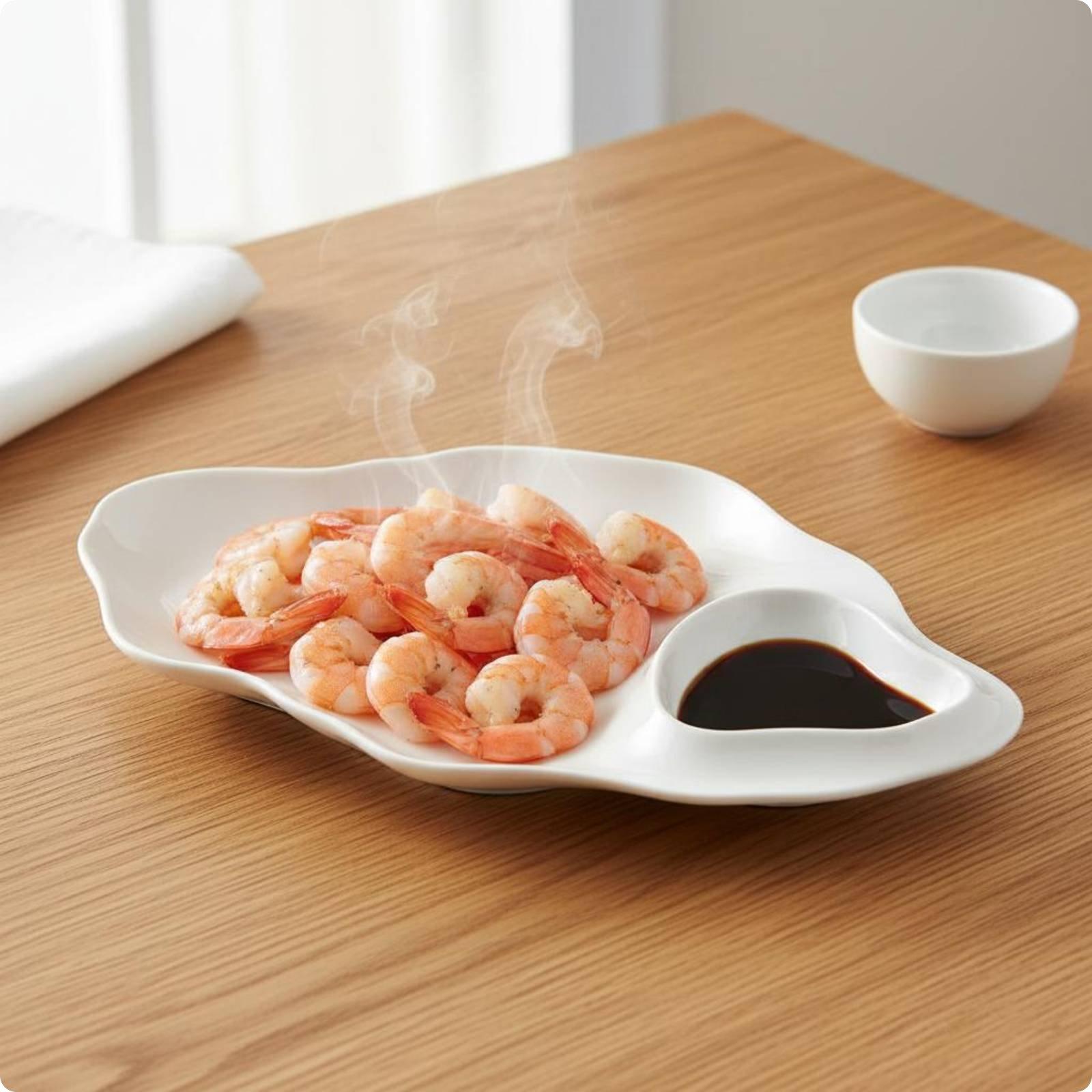 Compartment Plate Multi-Purpose Divided Plate Divided Serving Bowl Easy to Clean Servingware Sauce Cup for Restaurants