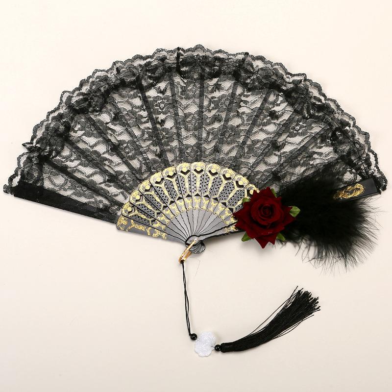 Vintage Spitzenfächer