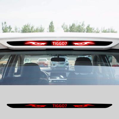 Chery Tiggo 7 Pro Aufkleber Heckbremse Reflektierender Lichtschutz Kohlefaser Auto Styling Dekor