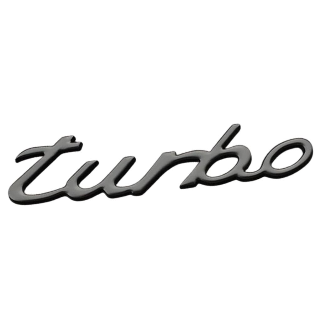 RYOTBASE turbo Emblem Turbo Emblem Turbo Sticker 3D Metal Car