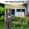Automatic Water Timer Intelligent Irrigation Watering System Sprinkler Timer Garden Programmer Equipment IPX7 LCD Display
