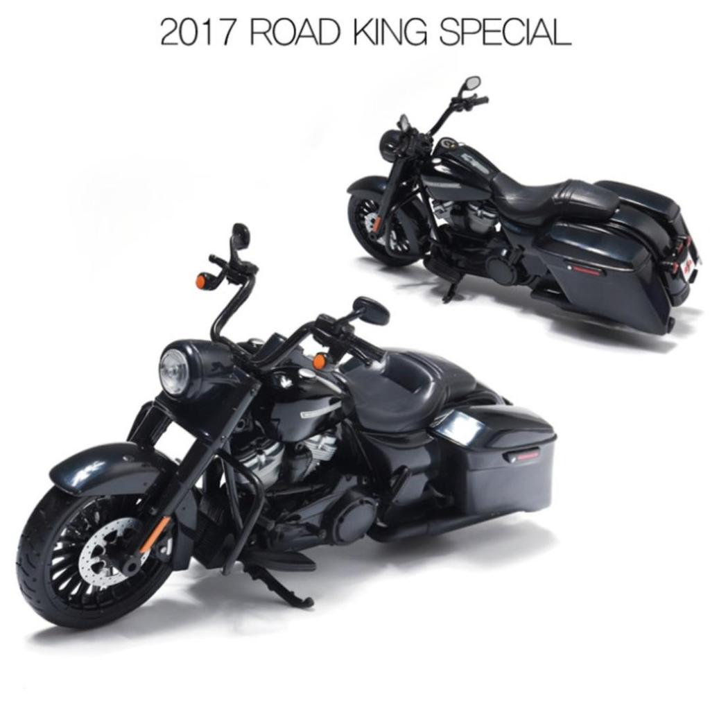 [Maisto] 1:12 Scale Harley-Davidson 2013 FLHRC Road King Classic / 2015 Street Glide Special Diecast Motorcycle Model