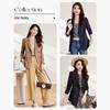 Women's Loose Fit Long-Sleeve Blazer