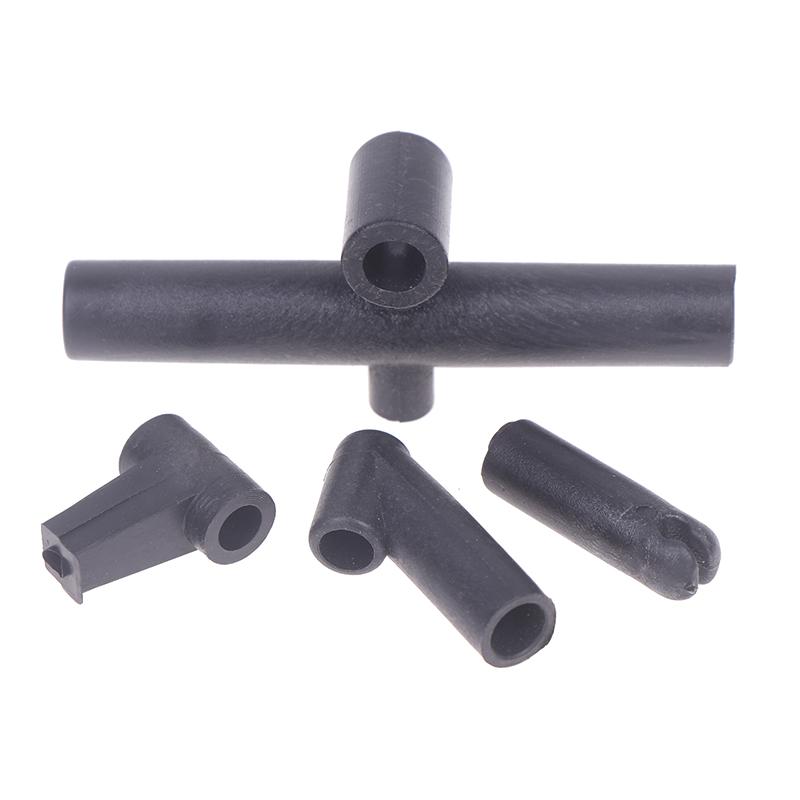 

1 Set Kite Frame Connectors Plastic Rods Replacement Parts Support Sticks Tee Angled Straight Connector Wear