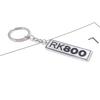 Keychain Pendant Zinc Alloy Durable Letter Dog Plate Charm Keyring Doors Backpacks Handbags Pendant Key Accessory