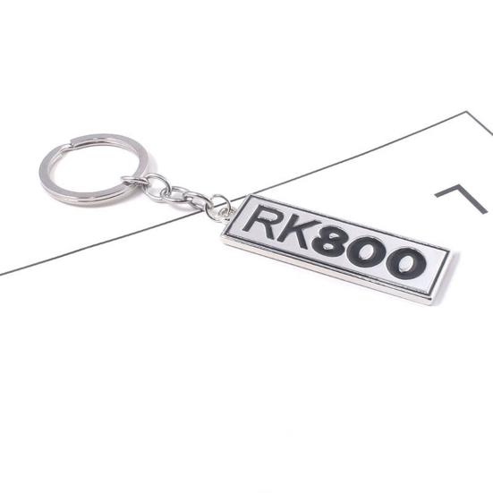 Keychain Pendant Zinc Alloy Durable Letter Dog Plate Charm Keyring Doors Backpacks Handbags Pendant Key Accessory