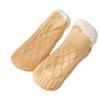 Grid Winter Floor Socks Silica Gel Sleeping Socks Cute Thicken Velvet Socks  Women