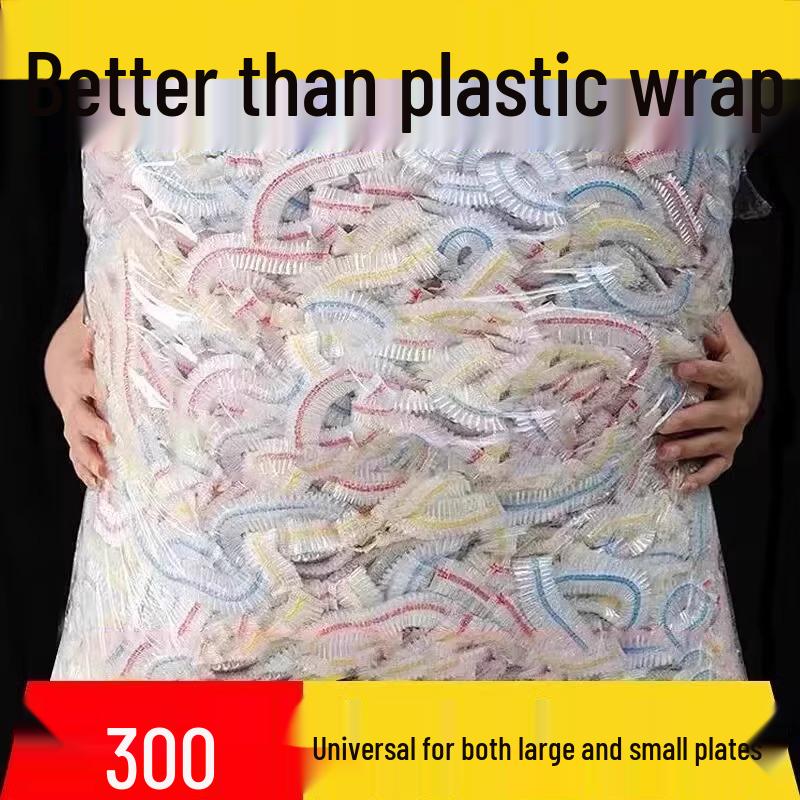 Food-Grade Disposable Cling Film Fresh-Keeping Bowl Lid Cover