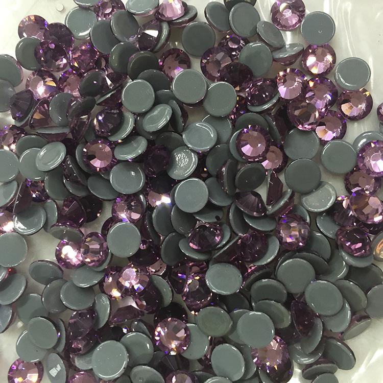 Color Summary Clothes Imitation Austrian Hot Diamond Clothes Diamond Dance Clothing Diamond Xiuhe Clothing Diamond Flat Bottom Diamond Accessories