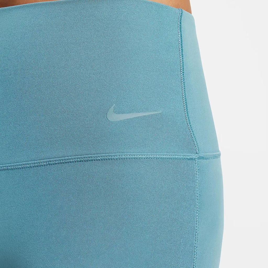 Nike Zenby Fashion Comfortable Soft Skin-Friendly Leggings Women Leggings Smoky-Blue FV7922-006