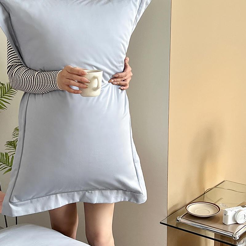 Роскошные наволочки из 100% длинноволокнистого хлопка (48см x 74см), Парная упаковка, Пятизвездочное качество 48cm x 74cm