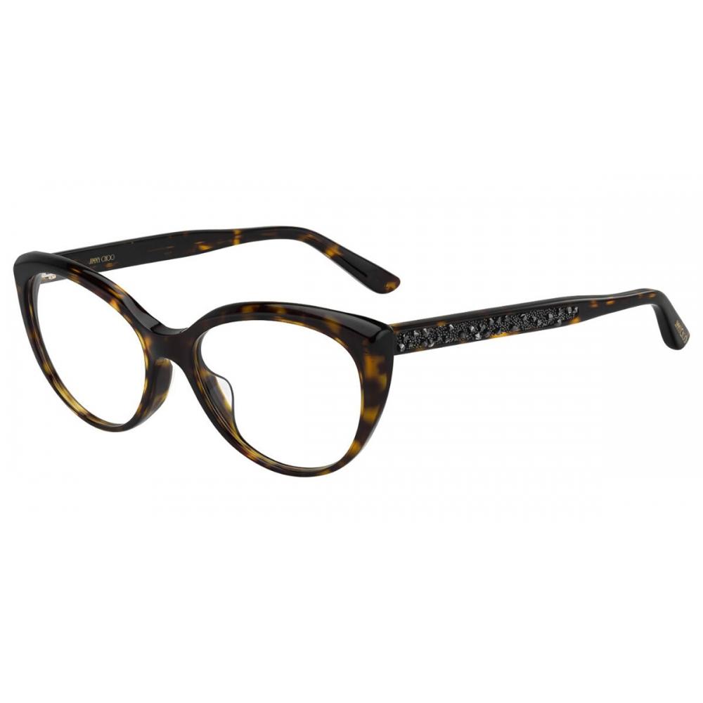 

Jimmy Choo Jc233 F Asian Fit 086 Women Eyeglasses Dark Tortoise/54-17-145