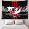 Club Atlético River Plate Tapestry for Bedroom Aesthetic Classroom Tapestries Wall Hanging for Living Room Dorm Office,Ideal Creative Gift