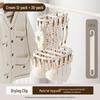 Oval Baby Clothes Drying Rack with Multiple Clips for Socks, Underwear, and More