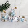 Easter Rabbit Garden Statue for Thanksgiving Day Micro Landscape Decoration Gift