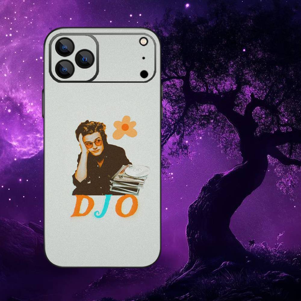 D-Djo Singer Joe K-Keery Phone Case For iPhone 17,16,15,14,13,12,11,Pro,Max,Plus,E,SE4,Air,Mini Black Soft Funda