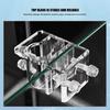 Large Pipe Water Tube Fixed Clip Acrylic Material Easy To Install Hose Bracket Inlet and Outlet Pipe Water Pipe Holder Fish Tank